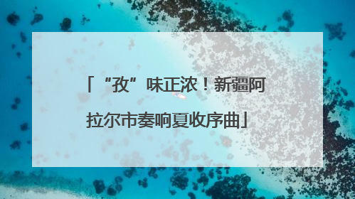 “孜”味正浓！新疆阿拉尔市奏响夏收序曲