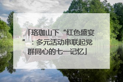珞珈山下“红色盛宴”：多元活动串联起党群同心的七一记忆