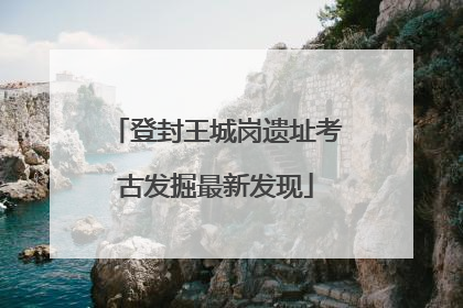 登封王城岗遗址考古发掘最新发现