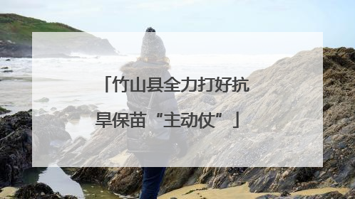 竹山县全力打好抗旱保苗“主动仗”
