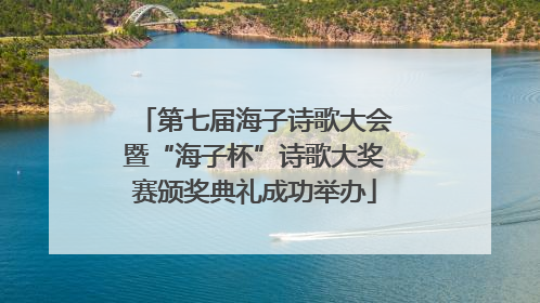 第七届海子诗歌大会暨“海子杯”诗歌大奖赛颁奖典礼成功举办