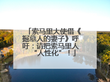 索马里大使借《掘墓人的妻子》呼吁：请把索马里人“人性化”！