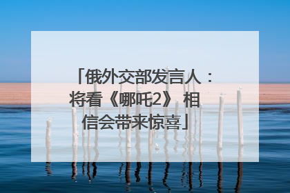 俄外交部发言人：将看《哪吒2》 相信会带来惊喜