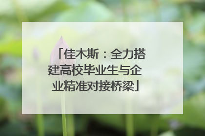 佳木斯：全力搭建高校毕业生与企业精准对接桥梁