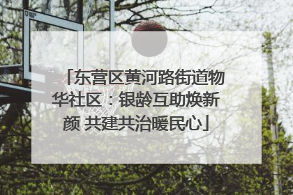 东营区黄河路街道物华社区：银龄互助焕新颜 共建共治暖民心