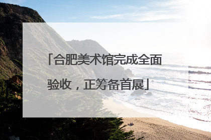 合肥美术馆完成全面验收，正筹备首展