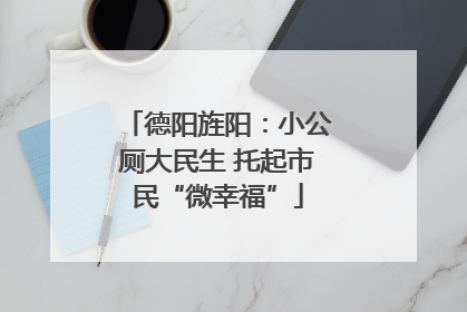 德阳旌阳：小公厕大民生 托起市民“微幸福”