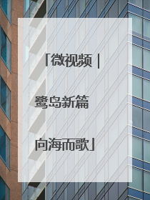 微视频｜鹭岛新篇 向海而歌