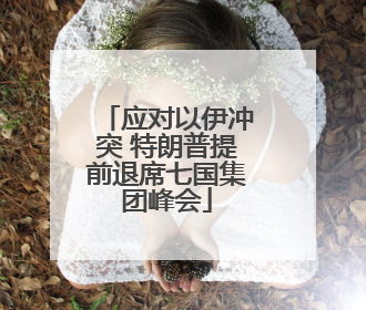 应对以伊冲突 特朗普提前退席七国集团峰会