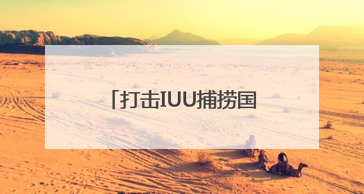 打击IUU捕捞国际日，聊聊IUU捕捞的“前世今生”