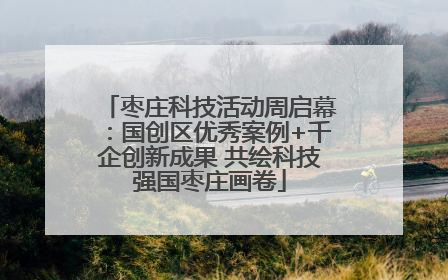枣庄科技活动周启幕：国创区优秀案例+千企创新成果 共绘科技强国枣庄画卷