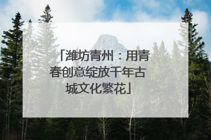 潍坊青州：用青春创意绽放千年古城文化繁花