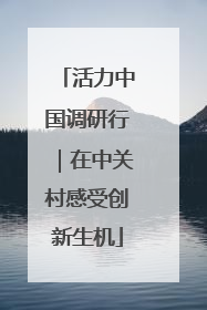 活力中国调研行｜在中关村感受创新生机