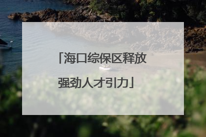 海口综保区释放强劲人才引力