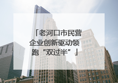 老河口市民营企业创新驱动领跑“双过半”