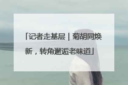 记者走基层｜菊胡同焕新，转角邂逅老味道