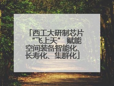 西工大研制芯片“飞上天” 赋能空间装备智能化、长寿化、集群化