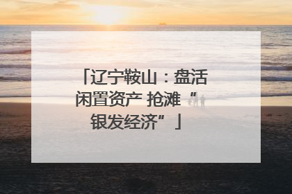 辽宁鞍山：盘活闲置资产 抢滩“银发经济”