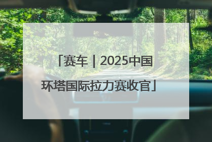 赛车｜2025中国环塔国际拉力赛收官