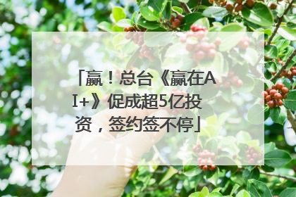 赢！总台《赢在AI+》促成超5亿投资，签约签不停