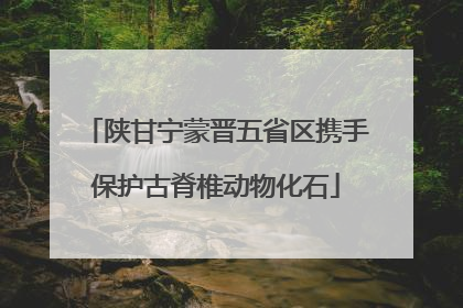 陕甘宁蒙晋五省区携手保护古脊椎动物化石