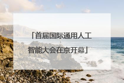 首届国际通用人工智能大会在京开幕