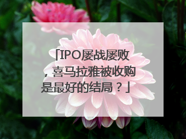 IPO屡战屡败，喜马拉雅被收购是最好的结局？