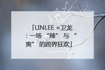 LINLEE ×卫龙：一场 “辣” 与 “爽” 的跨界狂欢